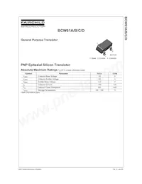 BCW61BMTF Datasheet Page 2