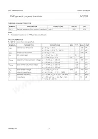 BCW89 Datasheet Page 4