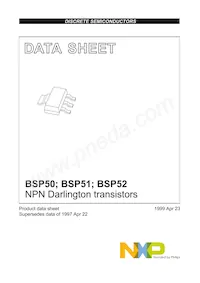 BSP50 Datasheet Cover