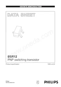 BSR12 Datasheet Cover