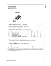 BSS64 Datasheet Page 2