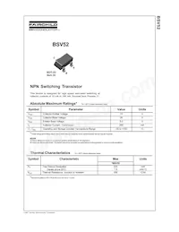 BSV52_D87Z Datasheet Page 2