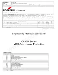 CC12M20A Datasheet Cover