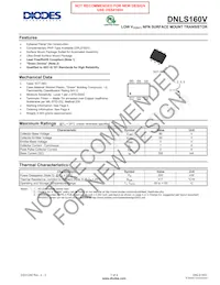 DNLS160V-7 Datasheet Cover