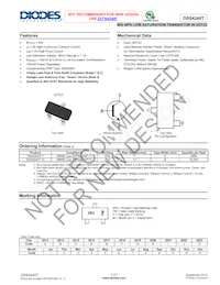 DSS4240T-7 Datasheet Cover