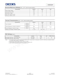 DSS5220T-7 Datasheet Page 2