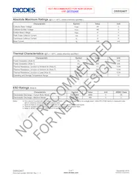DSS5240TQ-7 Datasheet Page 2