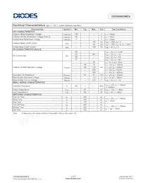 DSS60600MZ4-13 Datasheet Page 4
