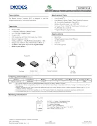 DXT2011P5Q-13 Datasheet Cover