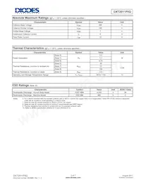 DXT2011P5Q-13 Datasheet Pagina 2