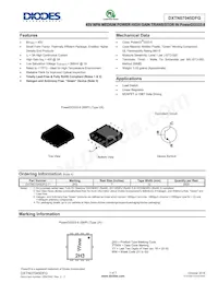 DXTN07045DFG-7 Datasheet Cover