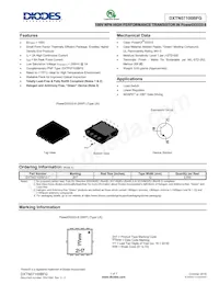 DXTN07100BFG-7 Datasheet Cover