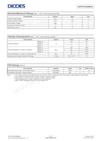 DXTP07025BFG-7 Datasheet Page 2