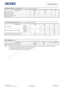 DXTP07040CFG-7 Datasheet Page 2