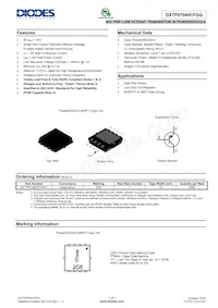 DXTP07040CFGQ-7 Datasheet Cover