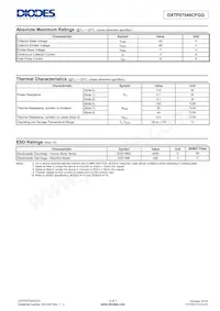 DXTP07040CFGQ-7 Datasheet Page 2