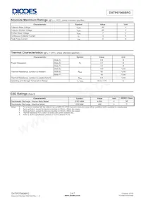 DXTP07060BFG-7 Datasheet Page 2