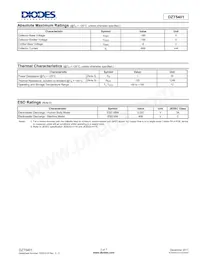 DZT5401-13 Datasheet Page 2