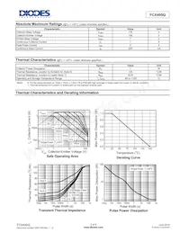 FCX495QTA Datasheet Page 2