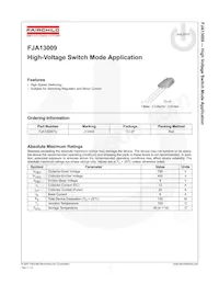 FJA13009TU Datasheet Pagina 2