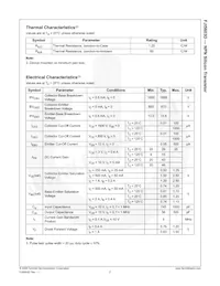 FJI5603DTU Datasheet Page 3