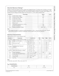 FJP13009 Datasheet Page 3
