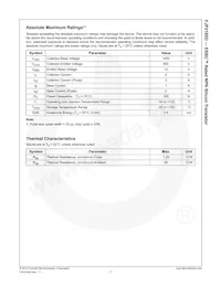 FJP2160DTU Datasheet Page 3