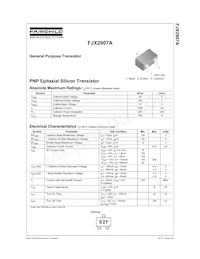 FJX2907ATF Datasheet Page 2