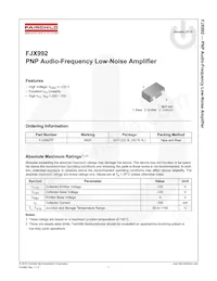 FJX992TF Datasheet Page 2