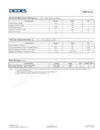 FMMT614QTA Datasheet Page 2