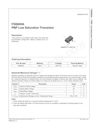 FSB660A數據表 頁面 2