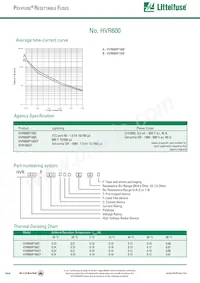 HVR600P160CFF Datasheet Page 2