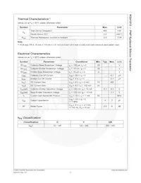 KSA1015OTA Datasheet Page 3