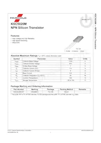 KSC5026MOS Datasheet Page 2