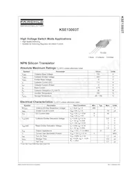 KSE13003TATU Datasheet Page 2