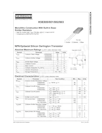 KSE803STU Datasheet Page 2