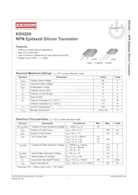 KSH200TF Datasheet Page 2
