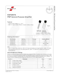 KSP2907ACBU Datasheet Pagina 2