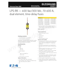 LPS-RK-600SP Datasheet Cover