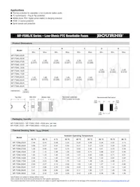 MF-FSML300/6-2 Datasheet Pagina 2