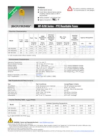 MF-R075/90-2 Datasheet Copertura