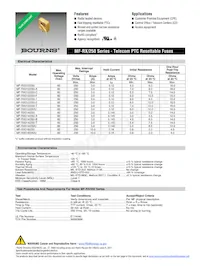 MF-RX012/250-05 Datasheet Copertura