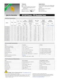 MF-RX375/72-2-99 Datasheet Cover