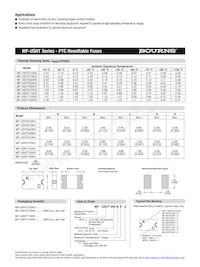 MF-USHT035KX-2 Datenblatt Seite 2