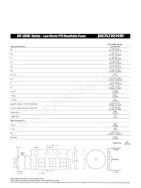 MF-USML450-2 Datasheet Pagina 4