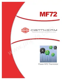 MF72-016D25 Datasheet Cover