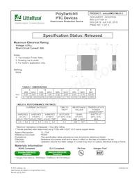 MICROSMD190LR-2 Datasheet Cover