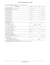 MJD117RLG Datasheet Page 3