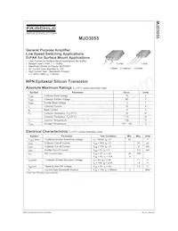 MJD3055TF Datenblatt Seite 2