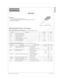 MJE200TSTU Datasheet Page 2